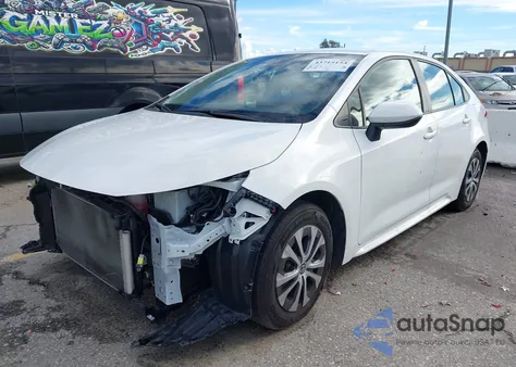 2022 Toyota Corolla Hybrid Le из США, поврежденный, VIN JTDEAMDE1N3002409